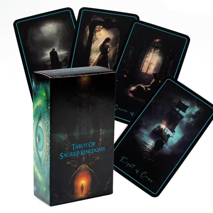 Set de Tarot de las Reinas Sacradas 78 Cartas de Oráculo para Resonancia Espiritual y Energética - 1