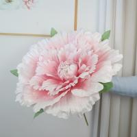 Nuevo 50cm PE peonía Artificial seda flores falsas al aire libre simulación gigante flor de peonía decoración de pared de fondo - details 14