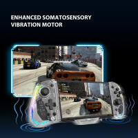YS43 YS44 YS45 para Nintendo Switch, Gamepad todo en uno RGB, controlador de mano transparente colorido con TURBO de 6 ejes - details 7