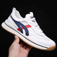 Zapatos blancos de Primavera y verano para hombres, deportes y ocio, pequeños, tablero - details 1
