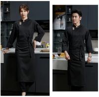 Chaqueta de Chef, uniformes de Catering de otoño/invierno, camisas de cocina para restaurante, panadería, cafetería, camarero/camarera, ropa de trabajo, ropa de cocina de Hotel - details 12