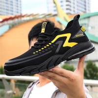 Zapatos de Trabajo Seguros Transpirables con Punta de Acero Zapatillas de Trabajo Antideslizantes para Hombres en Negro - details 2