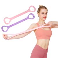 Banda de Yoga Elástica Ligera Anti-Rompe Espalda Entrenador de Almohadilla Material TPE Duradero - details 1