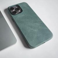 Funda de lujo para iPhone 15 Pro Max Cuero genuino Magsafe Cubierta completa - details 11