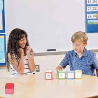 Dados Educativos para Jugar DIY, Bloques de Espuma con Bolsillos Cuadrados, Juego de 4 Juguetes para Niños y Niñas - details 0