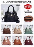 2022 Bolso de gran capacidad Nuevo patrón de onda Hebilla Bolso de mujer de moda - details 0
