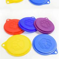 2 piezas Tapas de plástico para latas de comida para mascotas, suministros universales para latas, para perros, gatos y cachorros, 3 en 1 - details 1