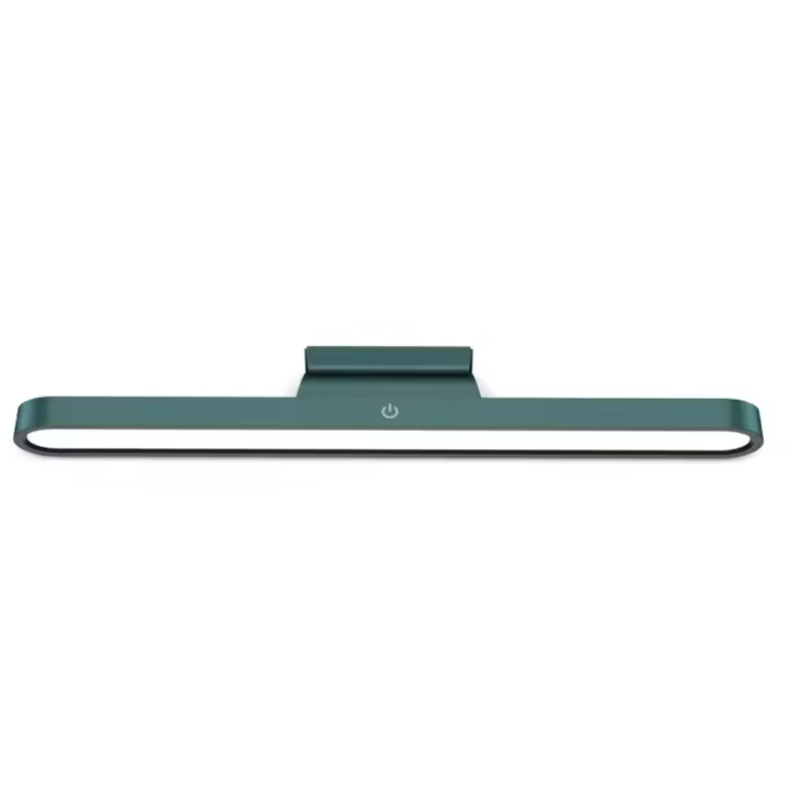 Luz de Lectura LED Inalámbrica Lámpara Adhesiva Dimable para Espejo de Maquillaje Verde - 1