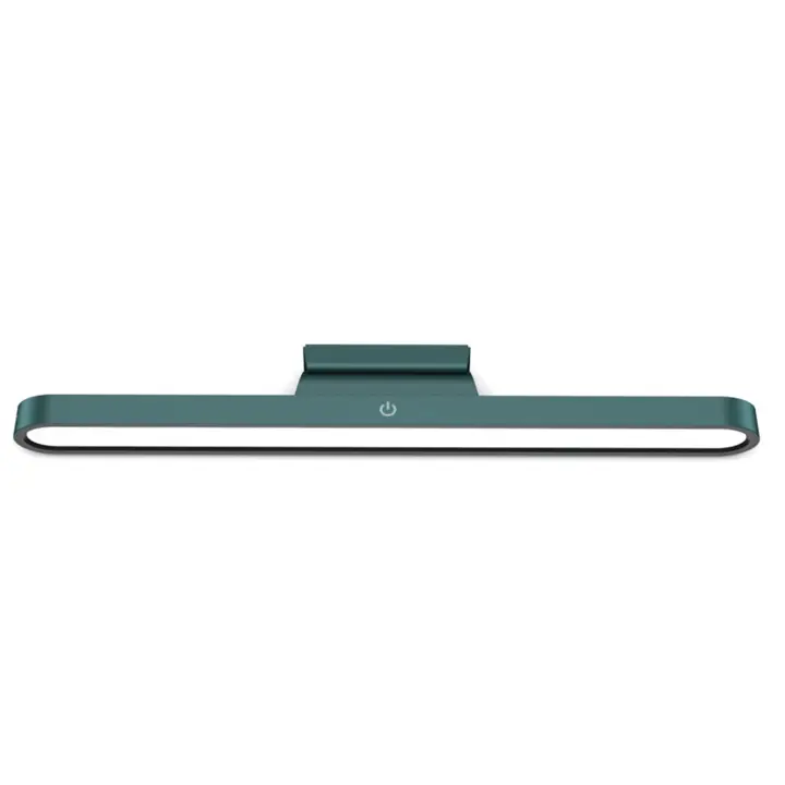 Luz de Lectura LED Inalámbrica Lámpara Adhesiva Dimable para Espejo de Maquillaje Verde - 1