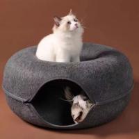 Cesta divertida para casa, cama para gato, túnel, Donut, nido para gato, suministros para mascotas - details 2