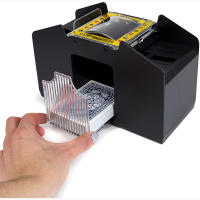 Máquina Automática De Mezclar Y Repartir Cartas Para Juegos De Poker Dispensador De Juguetes Para Viajes Hogar Fiestas Navidad Batería Operada - details 1
