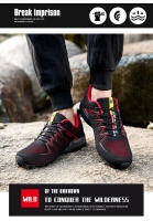 New Arrival Classics Style Mens Hiking Shoes Breathable Sport Shoes Climbing Sneakers Outdoor Anti-Slip Trekking Shoes - details 3