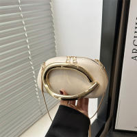 Bolso con caja de cadena de Metal para mujer, nuevo bolso de hombro tipo bandolera, bolso de noche para mujer 2025 - details 0