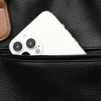 Bolso de mano de cuero de alta calidad para mujer, Cartera de diseñador de lujo de gran capacidad, Bandera de hombro, informal - details 17