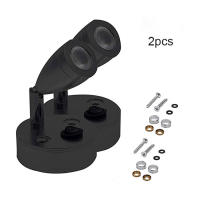 Lámpara de lectura LED de 12V, foco de techo ajustable, iluminación Interior para caravana, remolque, autocaravana, barco, mesita de noche, 2 unids/lote por paquete - details 0