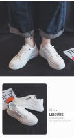 Aumento de altura zapatos pequeños blancos mujeres moda estudiante primavera 2023 nueva plataforma muffin zapatos mujeres calle - details 14