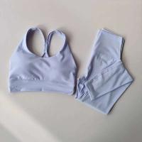 Conjunto Deportivo de Yoga Transpirable para Mujeres Top de Gym de Cintura Alta y Leggings - details 10