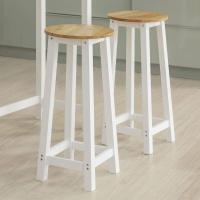 Taburetes de barra alta y 2 taburetes de comedor FWT50-WN ES - details 6
