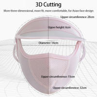 Gorra de Seda de Hielo de Protección Solar Transpirable, Anti-prueba, Visera para Ciclismo al Aire Libre Gorra de Moda para Mujeres - details 1