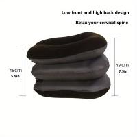 1PC Grueso/Delgado Estirador de Cuello Almohada de Masaje de Cuello Almohada de Viaje Almohada de Relajación de Cuello Almohada de Estiramiento de Cuello Almohada de Tracción de Cuello Almohada Inflable - details 1