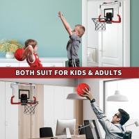 Mini Canasta de Baloncesto para Niños Tableros de Baloncesto con 3 Pelotas, Bomba, Iluminación, Puntuación Automática - details 34