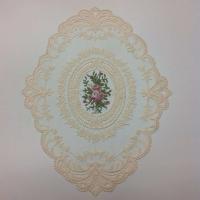Nueva estera navideña INS bordada ovalada, mantel de tela personal, posavasos para café, té, decoración de mesa de comedor - details 20