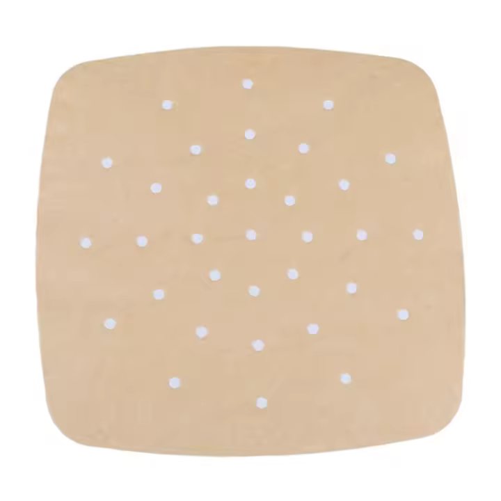 Freidora de aire cuadrada, papel especial impermeable, a prueba de aceite y resistente a altas temperaturas, papel de vapor para el hogar, horno de barbacoa, placa para hornear, papel, aceite de silicona - 1