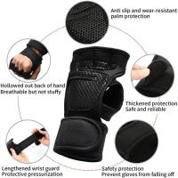 Guantes de Gimnasio Antideslizantes Soporte de Muñeca para Levantamiento de Pesas y Crossfit - details 8