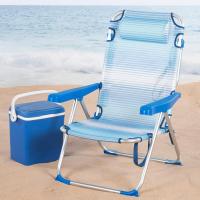 Sillas reclinables para playa, jardín, terraza o camping, medidas 48x60x90cm, altura 28cm, ligeras, 5 posiciones, incluye asa de transporte - details 30