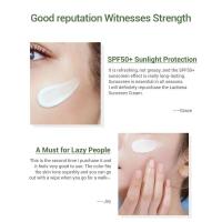LANBENA crema blanqueadora de protección solar UV herramienta hidratante para el cuidado de la piel SPF50 + para maquillaje desnudo - details 7