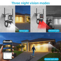 Cámaras de vigilancia exterior inalámbrico wifi doméstico Internet Voz HD inteligente 360 grados vigilancia - details 7