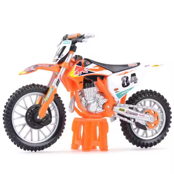 Modelo de motocicleta estática, juguete coleccionable, vehículos fundidos a presión, 1:18, edición de fábrica - 1