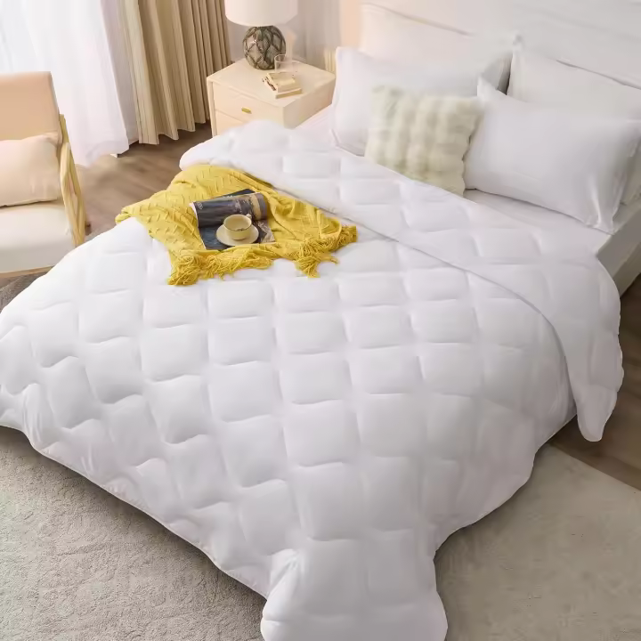 Relleno Nórdico 220x240 cm para Cama 135/150 / 160, Edredón de Fibra 300gr/m², Ligero, Suave, Transpirable (240x220 cm) - 1