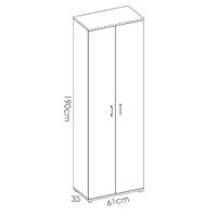 armario auxiliar, armario multiusos, armario multiusos interior, mueble multiusos, armario limpieza