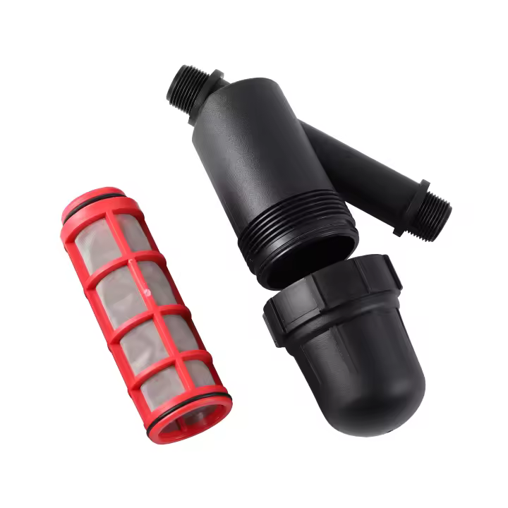 Pantalla de rosca macho de 3/4 ", filtro de agua de acero inoxidable de malla 120, sistema de pulverización de nebulización de riego de jardín - 1