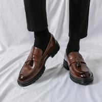 Mocasines de Cuero de Alta Calidad Zapatos Formales para Hombres Ideales para Conductar, Fiestas, Citas, Trabajo con Borlas - details 5