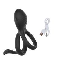 Leten Vibrador Dual para Hombres 7 Modos de Vibración, Control Remoto, Anillo Suave y Extensible - details 10