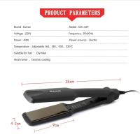 Alizador Profesional Kemei Hierro de Alisado Iónico para Peluquería Pranchas de Cabelo de Alta Calidad Certificado CE - details 1