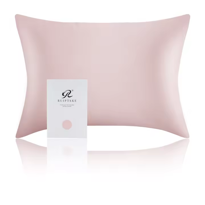 RUIPTSKE Funda de almohada de seda 100% Doble cara, 22 mm, para el cuidado del cabello y la piel - 1