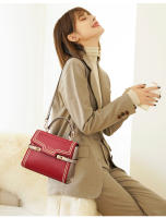 FOXER-mini bolsos de hombro cruzados para mujer, bolso de mensajero de cuero dividido de gran capacidad, de lujo - details 11