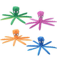 Juguete De Peluche Para Mascotas Perro Gato Octopus Shell Puzzle Masticable Y Limpia Dientes Resistente Al Masticar Juguetes Interactivos Para Animales De Compañía - details 4
