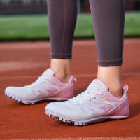 Nuevos zapatos de pista, picos para hombres y mujeres, zapatillas de salto largo de pie para correr de medio y largo. - details 7