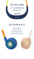 Ventilador Mini Portátil Silencioso Carga Recargable Diseño de Ventilador Eléctrico Wearable - details 1