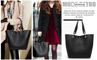 Bolso grande de Cuero PU para Mujer, Bandolera, Bolso Shopper, Moda para Mujer - details 4