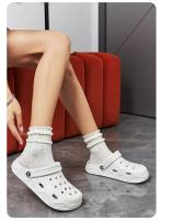 Nuevos modelos de pareja, zapatos con agujeros para mujer, ropa exterior de verano, sandalias informales ligeras para la playa, sandalias impermeables Baotou, zapatillas para hombre - details 10