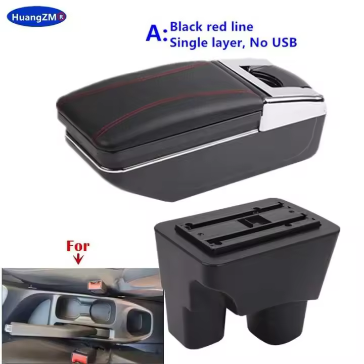 Reposabrazos adecuado, adecuado para Chevrolet Onix 2020-2024 CA, calibración del reposabrazos interior, accesorios especiales de actualización del coche - 1