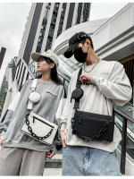 Nuevos bolsos para hombres y mujeres, bolsos de cadena personalizados de moda, bolsos de mensajero de hombro neutros y versátiles de moda, bolsos cuadrados pequeños. - details 20