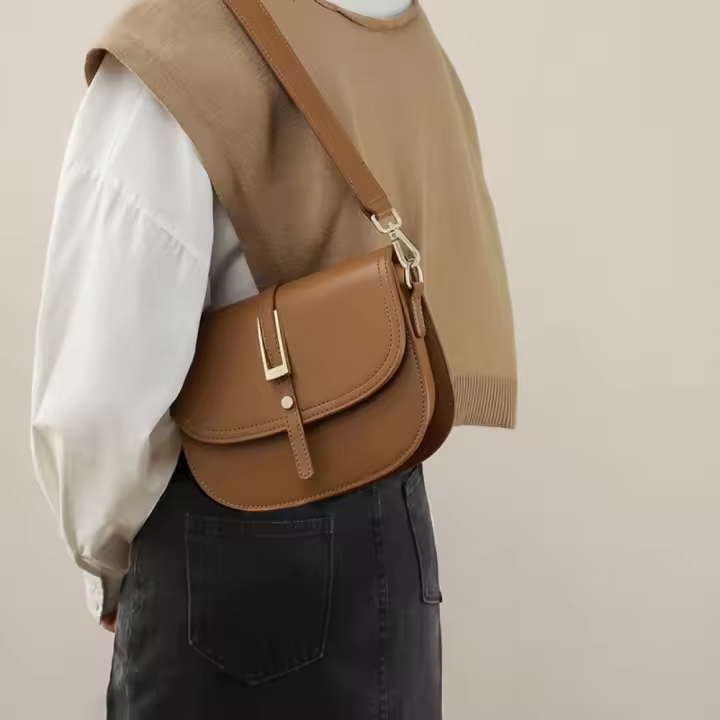 Bolso Cruzado de Moda Primavera-Otoño 2025 Bolso Versátil para Mujer Bolso de Hombro con Asa - 1