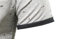 Camiseta Polo AIOPESON Casual Impresa para Hombres Diseño Delgado con Cuello en Algodón de Alta Calidad para Verano Estilo Clásico Ropa Masculina - details 6
