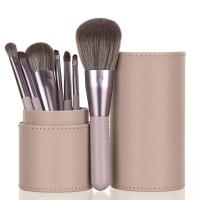 Juego de Brochas de maquillaje profesional de alta gama con cubo, colorete en polvo, sombra de ojos, base de cejas, herramienta - details 6